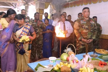 யாழில் 34 வருடங்களின் பின் விடுவிக்கப்பட்ட ஆலயத்தில் ஆளுநர் வழிபாடு!