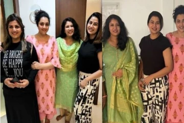 கணவர் மறைவிற்கு பின் முதல்முறையாக நெருங்கிய தோழிகளான பிரபல நடிகைகளை சந்தித்த மீனா! புகைப்படங்கள்