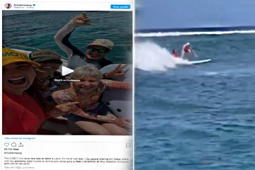 80 வயது மூதாட்டியின் சாகச சாதனை