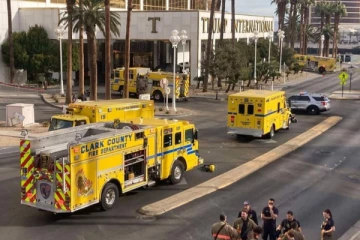 டிரம்பின் ஹோட்டலிற்கு வெளியே வெடித்து சிதறிய வாகனம்; தீவிரவாத தாக்குதலா !