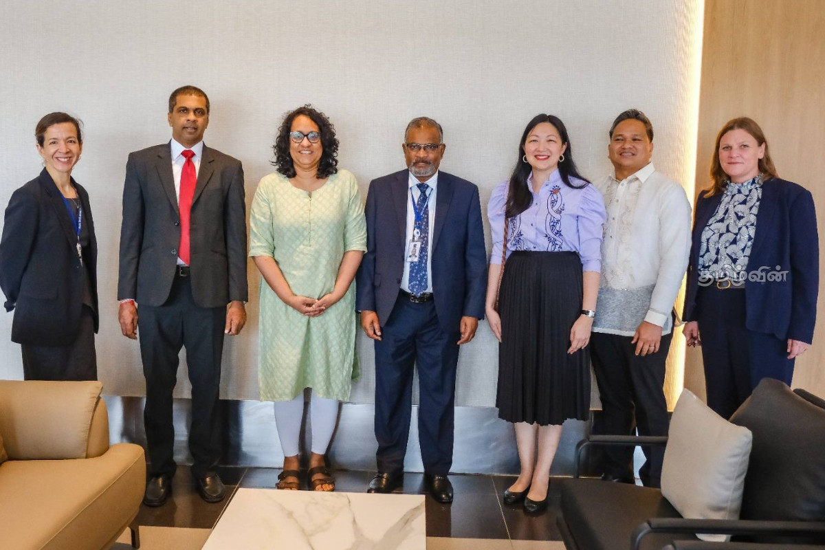 சர்வதேச மேடையில் ஹரிணியின் குரல்! | Special Speech Asian Development Bank S Women Day