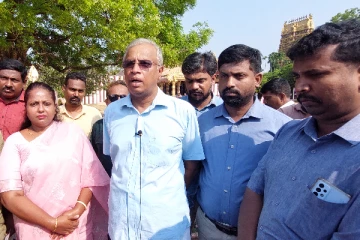 வரலாற்று பிரசித்தி பெற்ற யாழ் நல்லூரில் ஆரம்பமான பாத யாத்திரை!(Photos)