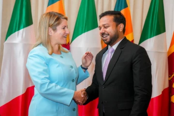 இலங்கை - இத்தாலி இடையிலான முதலாவது அரசியல் கூட்டம்