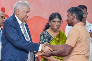 உறுமய திட்டத்தால் மக்களின் சொத்துப் பெறுமதி உயர்ந்துள்ளது: ரணில் நெகிழ்ச்சி