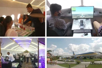 பிரம்மாண்ட உணவகமாக மாறிய விமானம்: மெய்சிலிர்க்க வைக்கும் காட்சி