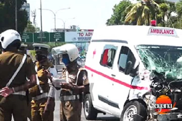 පොලිස් ලොක්කෙක්ට අනතුරක්