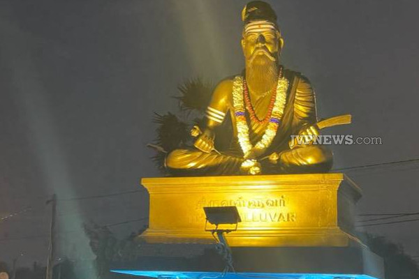 யாழில் திருவள்ளுவர் சிலையுடன் திறக்கப்பட்ட பண்ணை சுற்றுவட்டம்! | Thiruvalluvar Statue Farm Inaugurated In Jaffna