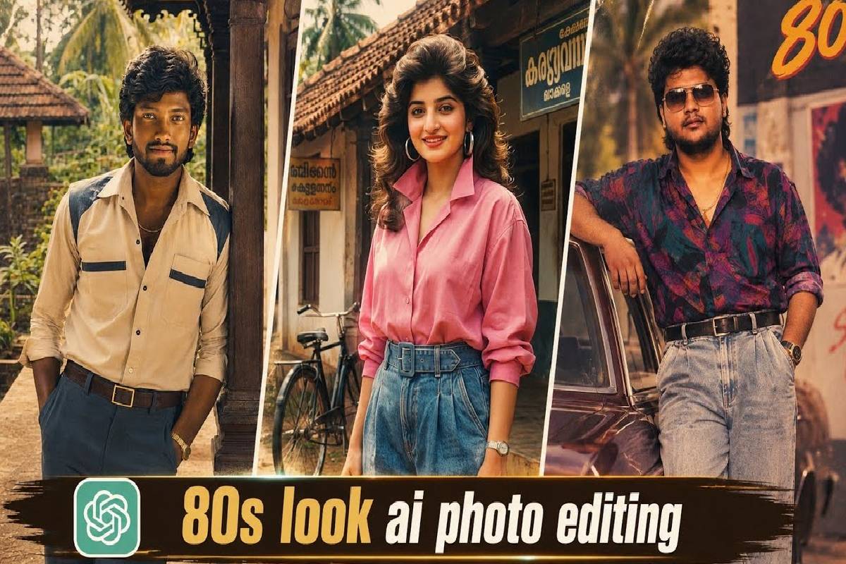 Instagram Photo Trend: வைரலாகும் 80-ஸ் போட்டோ ட்ரெண்ட்! நீங்களும் எளிதில் உருவாக்கலாம் | 1980S Look Chatgpt Prompts For The Viral Ai Trend