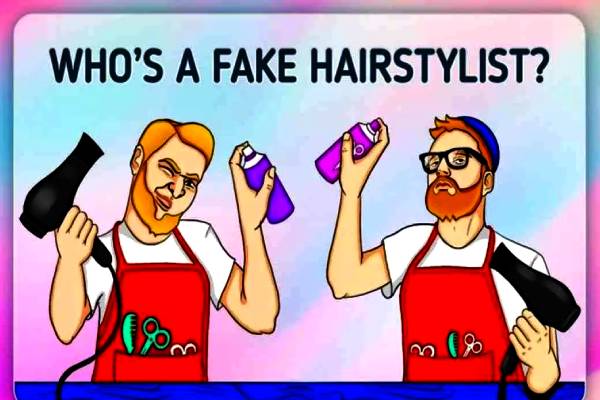 IQ Test: 19 வினாடிகள் மட்டுமே.. இருவரில் யார் போலியானவர்? | Brain Teaser Who S Not The Barber IQ Test: 19 வினாடிகள் மட்டுமே.. இருவரில் யார் போலியானவர்? | Brain Teaser Who S Not The Barber