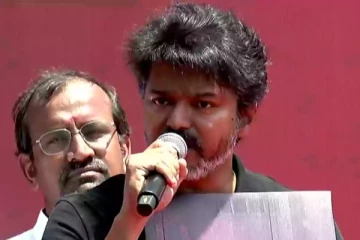 24 குடும்பங்களிடமும் முதல்வர் Sorry கேட்க வேண்டும் - ஆர்ப்பாட்டத்தில் விஜய் பேச்சு