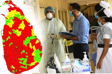 நாட்டின் 95 வீதமான பகுதிகள் சிவப்பு வலயங்கள்