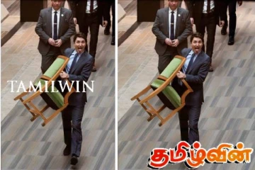 இணையத்தில் வேகமாக பரவும் ஜஸ்டின் ட்ரூடோவின் புகைப்படம்