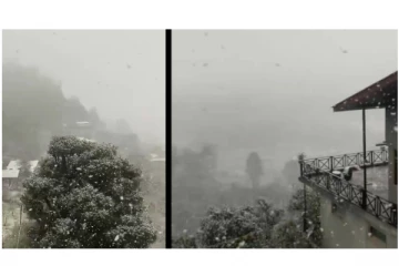 Wow... மணாலியில் பனிப்பொழிவு - பிரமிக்க வைக்கும் அழகான வீடியோ வைரல்