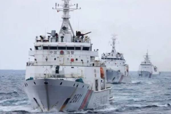 ஜப்பானுக்கு கடும் நெருக்கடி அளிக்கத் தொடங்கிய சீனா... கப்பல்கள் திடீர் ரோந்து | China Coast Guard Ship ஜப்பானுக்கு கடும் நெருக்கடி அளிக்கத் தொடங்கிய சீனா... கப்பல்கள் திடீர் ரோந்து | China Coast Guard Ship