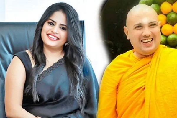 திலினி பிரியமாலி மற்றும் பொரள்ளை சிறிசுமண தேரர்-Thilini Priyamali and Sirisumana Thero