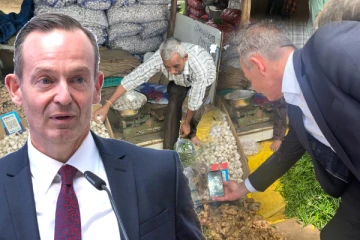 இந்தியாவில் காய்கறி வாங்கிய ஜேர்மன் அமைச்சர் ஆச்சரியம்.. வைரல் வீடியோ