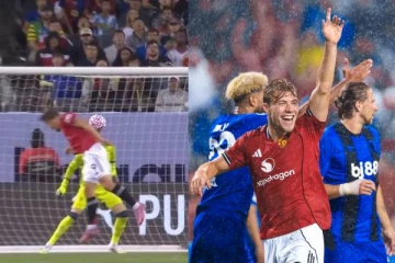 தலையால் முட்டி மின்னல்வேக கோல்! போர்னேமௌத் அணியை பந்தாடிய மான்செஸ்டர் யுனைடெட் (வீடியோ)