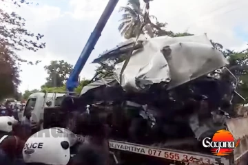 බිහිසුණු පාසල් වෑන් අනතුර සිදුකල ටිපර් රියදුරු අත්අඩංගුවට වැඩි විස්තර මෙන්න