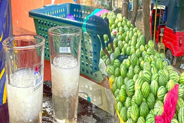 மன்னாரில் தர்பூசணி மற்றும் நுங்கு விற்பனை அமோகம்