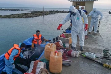 தெற்கு கடற்பகுதியில்  7 வெளிநாட்டு பிரஜைகள் கைது