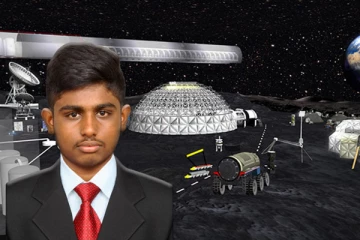 ஈழத்தமிழ் மாணவன் அமெரிக்க விண்வெளி ஆய்வு நிறுவன போட்டியில் சாதனை