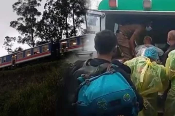 දුම්රියෙන් ඇද වැටුණු පෙම්වතිය බේරගන්න දුම්රියෙන් පැන්න අපූරු පෙම්වතා..(VIDEO)