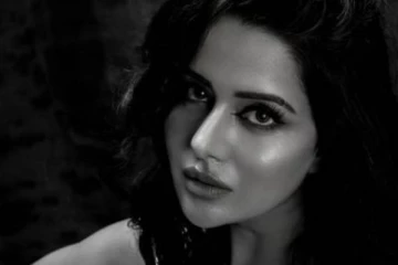 வலையில் உடை அணிந்து ரைசா நடத்திய போட்டோ ஷுட்