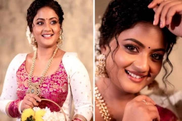 Photo Album: கையில் பூக்கூடையுடன் மகாலட்சுமி போல் மின்னும் கோமதி பிரியா