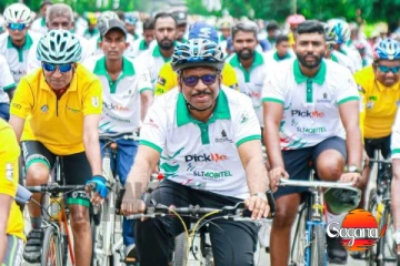 ක්‍රීඩා අමාත්‍යංශය ඉස්සරහින්ම ක්ලීන් ශ්‍රී ලංකා ක්‍රීඩා සතිය වැඩ අල්ලයි[PHOTOS]