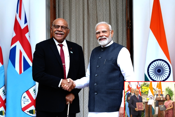 India Fiji defence ties, Modi Rabuka meeting, Indo-Pacific security, India Fiji maritime pact, India Pacific Islands diplomacy, India Fiji strategic partnership, Global South cooperation, India Fiji 2025 agreements, Modi Fiji visit, India Fiji climate aid