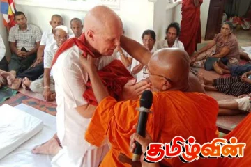 இலங்கையில் பலரின் கவனத்தை ஈர்த்துள்ள பிரித்தானிய நாட்டவரின் செயல்