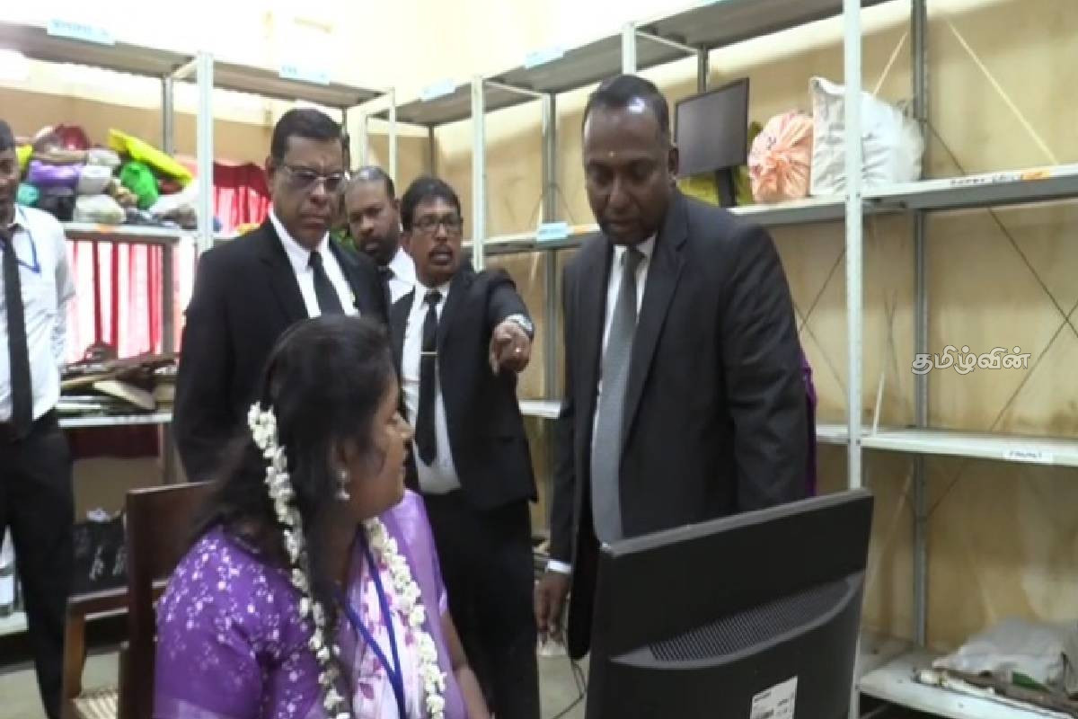 பிரதம நீதியரசர் மல்லாகம் நீதிமன்றத்துக்கு விஜயம் | Chief Justice Mallakam Visits The Court