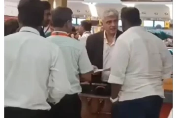 அஜித்துடன் ரோபோ ஷங்கர் வெளியிட்ட வீடியோ.. அந்த விஷயம் தான் வேற லெவல்