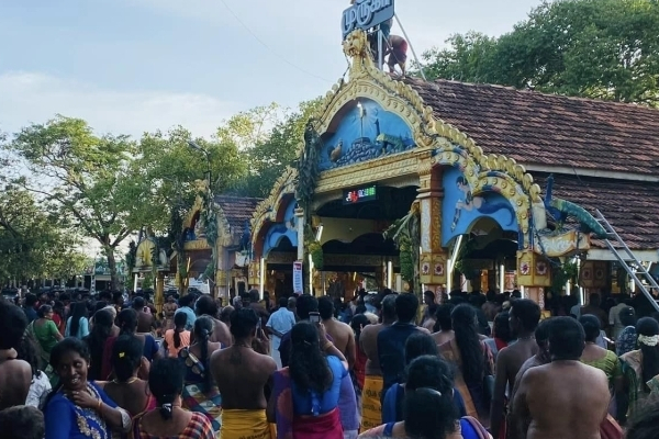 கோலாகலமாக ஆரம்பமானது சந்நிதி முருகன் பெருந்திருவிழா! | Jaffna Sannidhi Murugan Festival Begins