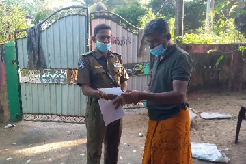 நாட்டின் சுதந்திர தினத்தில் ஊடகவியலாளருக்கு வழங்கப்பட்ட தடை உத்தரவு!