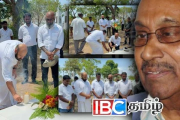 20 வருடங்களின் பின் மாமனிதரின் கல்லறைக்கு சென்ற மகன்