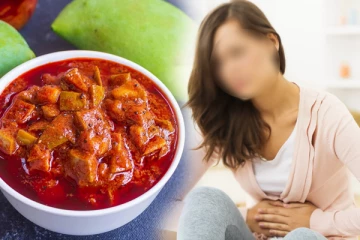 இங்கிலாந்தில் மாங்காய் ஊறுகாய் சாப்பிட்ட பெண்ணுக்கு ஏற்பட்ட பயங்கரம்