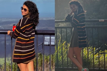 ஷார்ட் உடையில் பிரியா பவானி ஷங்கர் - லேட்டஸ்ட் போட்டோஷூட்