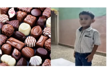 சாக்லேட் சாப்பிட்ட 8 வயது சிறுவன் மரணம்..! - அதிர்ச்சி சம்பவம்..!