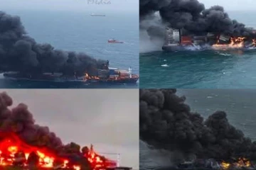 இலங்கை கடற்பரப்பில் பற்றியெரியும் கப்பலில் 25 டொன் நைட்ரிக் அமிலம் - விபத்திற்கான காரணம் வெளியானது