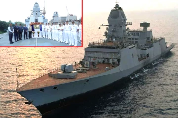 BrahMos, Barak-8 ஏவுகணைகளுடன் இந்திய கடற்படையில் சேர்ந்த புதிய Himgiri போர்க்கப்பல்