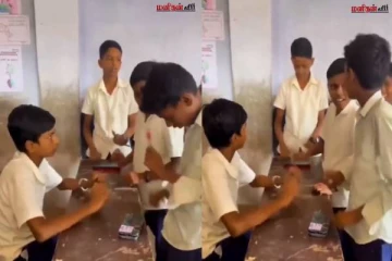 இசையமைப்பாளர்களாக மாறிய பாடசாலை மாணவர்கள்: இணையத்தைக் கலக்கும் வீடியோ