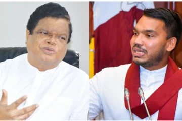 நாமலுக்கு எதிராக பந்துல முறைப்பாடு