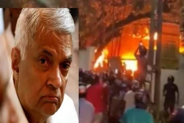 பிரதமர் ரணிலின் வீட்டிற்கு தீ வைத்தது யார்? பின்னணியில் இவர்களா?