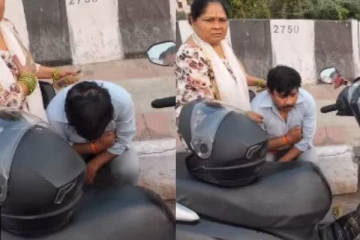 டெல்லியில் காற்று மாசுபாட்டால் மார்பை பிடித்துக் கொண்டு அவதிப்பட்ட நபர்.., அதிர்ச்சி வீடியோ