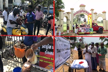 தமிழர் தாயகப் பகுதிகளில் தமிழினப் படுகொலை நினைவு நாள்! (Photos)