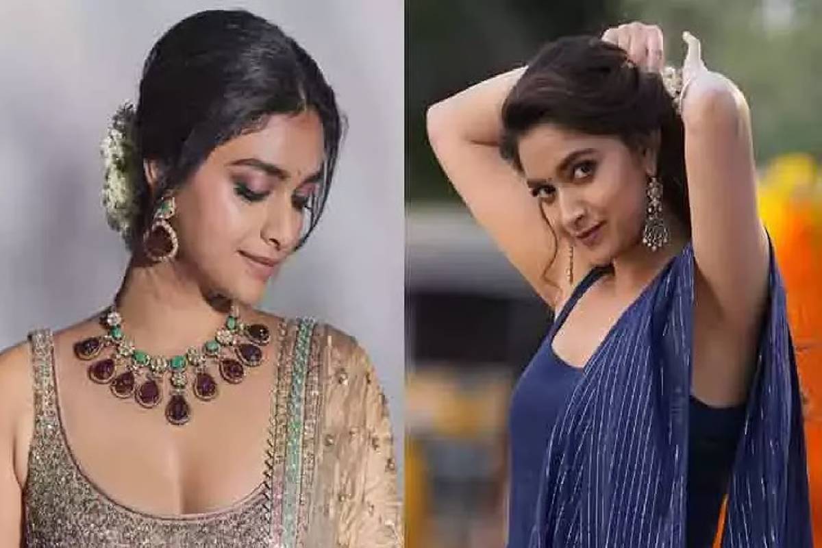 Keerthy Suresh : வெள்ளை நிற புடவையின் ரசிகர்களை கிறங்கடிக்கும் கீர்த்தி சுரேஷ்... குவியும் லைக்குகள் | Keerthy Suresh White Saree Photoshoot Viral Keerthy Suresh : வெள்ளை நிற புடவையின் ரசிகர்களை கிறங்கடிக்கும் கீர்த்தி சுரேஷ்... குவியும் லைக்குகள் | Keerthy Suresh White Saree Photoshoot Viral