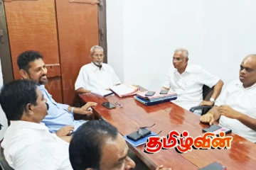 யாழில் இடம்பெற்று வரும் தமிழரசுக் கட்சியின் அரசியற் குழுக் கூட்டம்