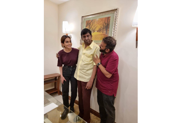 தீ மற்றும் சந்தோஷ் நாராயணனை நேரில் சந்தித்த வடிவேலு, ரசிகர்களை கவர்ந்த போட்டோஸ்... | Vadivelu Photos Santhosh Narayanan