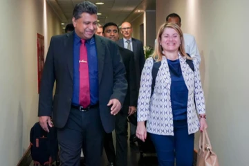 இலங்கை வந்தார் இத்தாலி அமைச்சர் Maria Tripodi